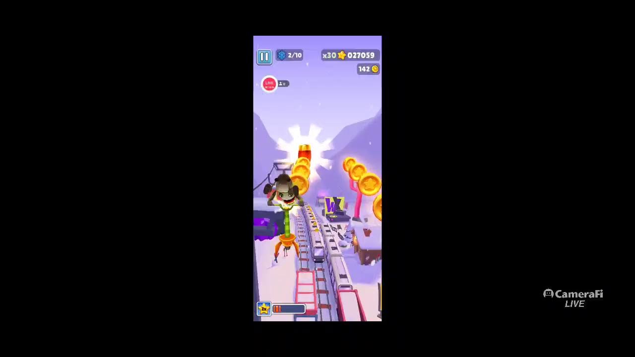 trying to beat the highest score in subway surfers attempt 1