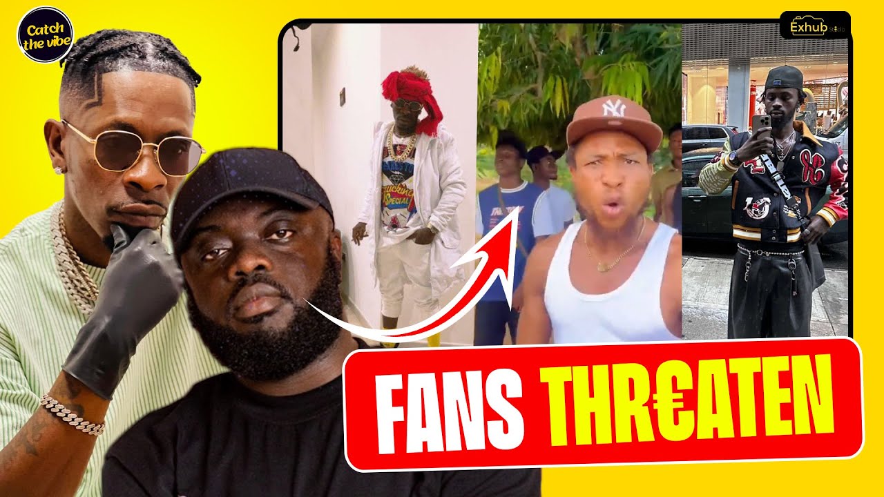 Heat.. Heat: Shatta Wale Kumasi Fan Base Threatens Kwadwo Sheldon😂