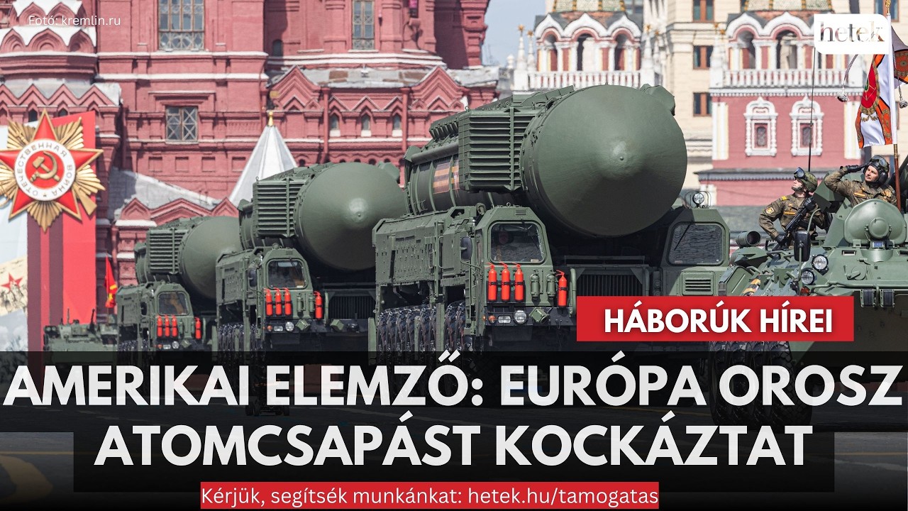 Amerikai elemző: Putyin atomcsapását kockáztatja Von der Leyen, Merz és Macron provokációja