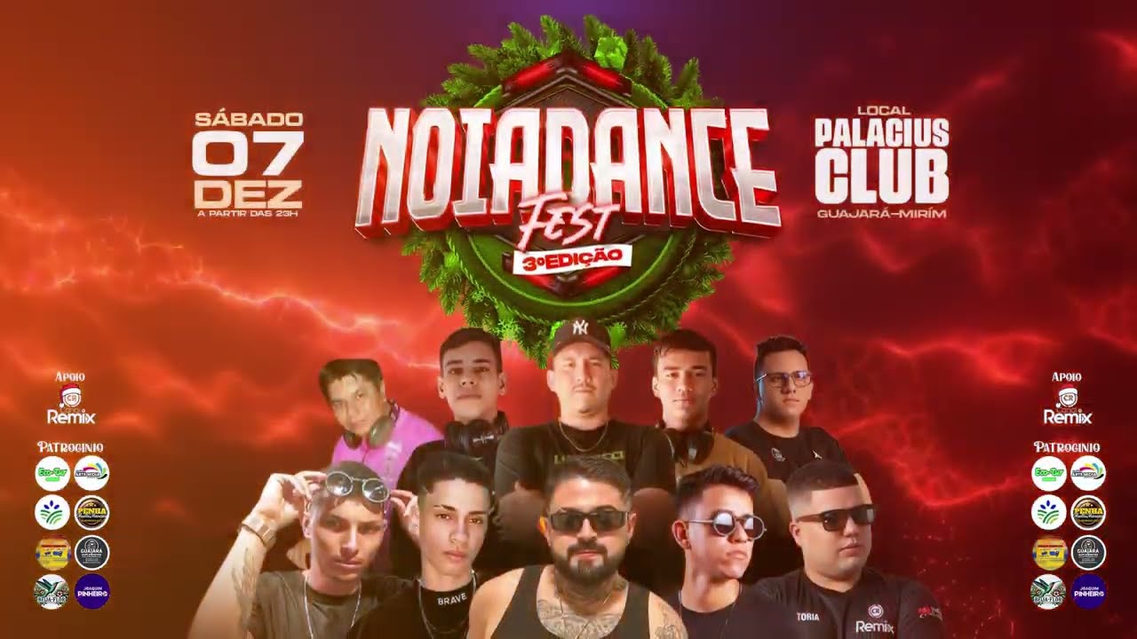 CD NOIADANCE FEST 3.0 (MIXADO PELOS DJS LUIZ MIGUEL E IEGO DJ)