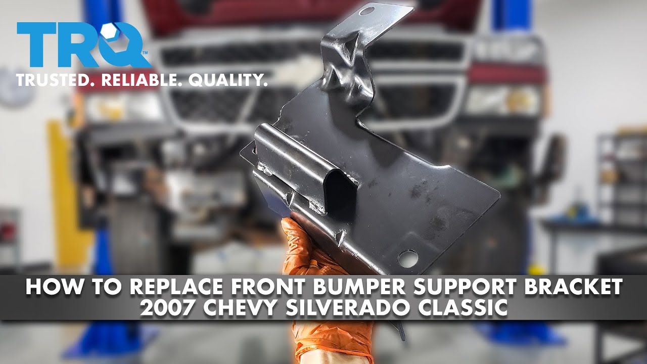 How to Replace Front Bumper Support Bracket 2007 Chevy Silverado Classic