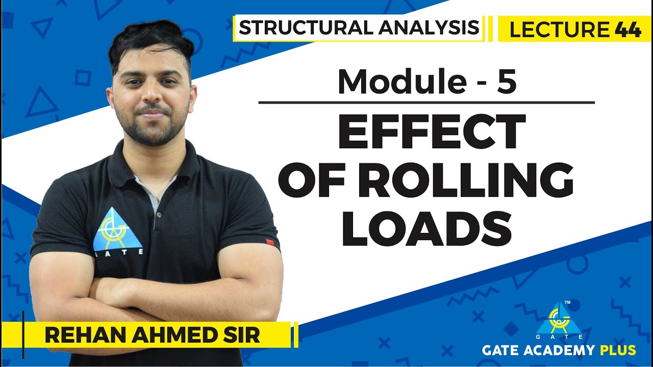 Lecture 44 | Module 5 | Effect of Rolling Loads | Structural Analysis