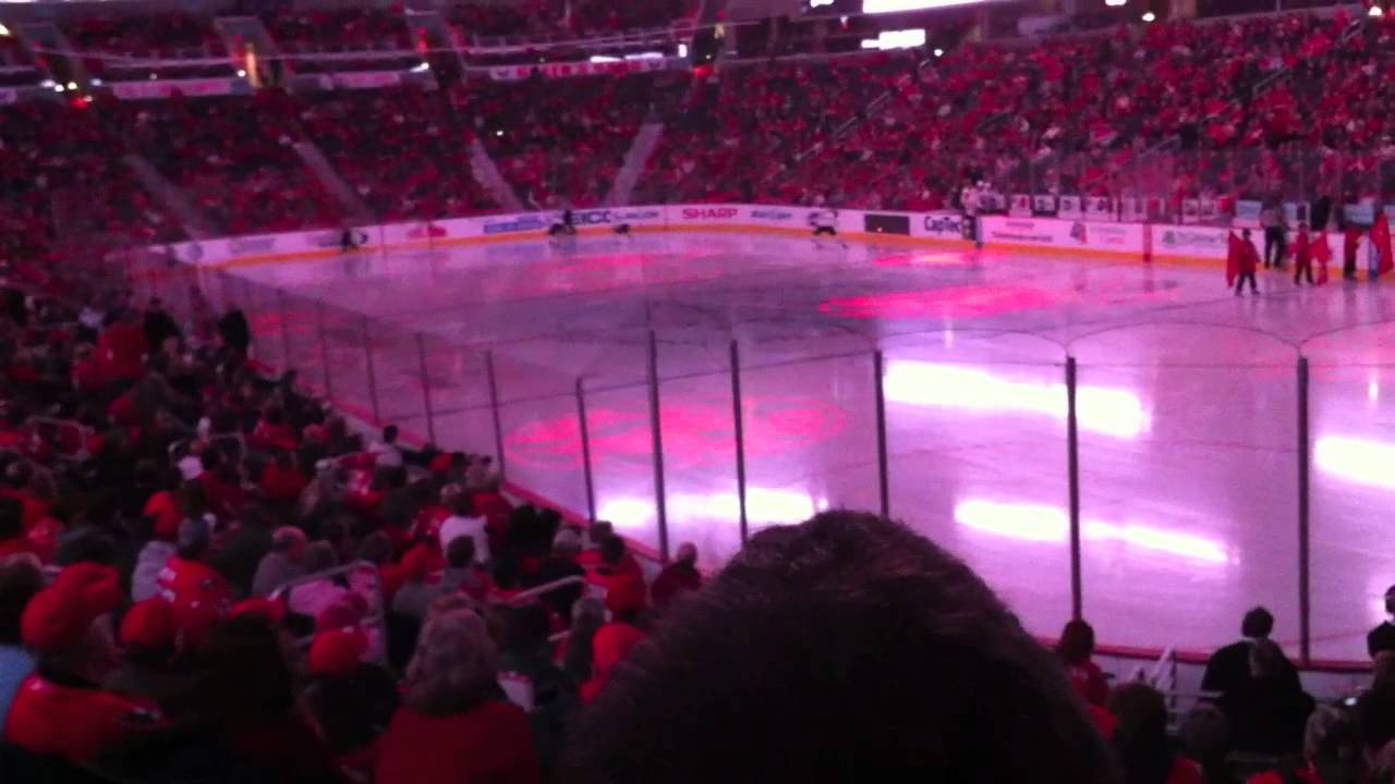 Washington Capitals Intro at Verizon Center