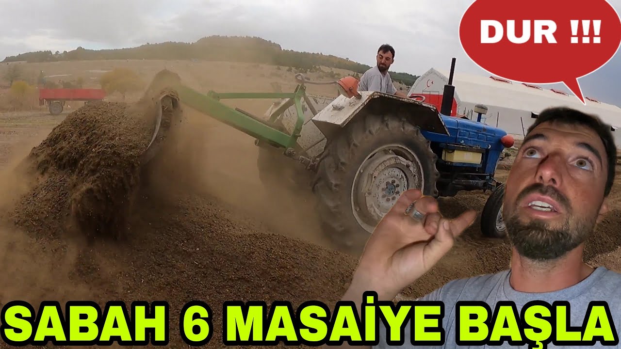 KOVUŞ KALK!! SABAH 6 TOHUM MESAİSİ~SÜPRİZ MİSAFİR