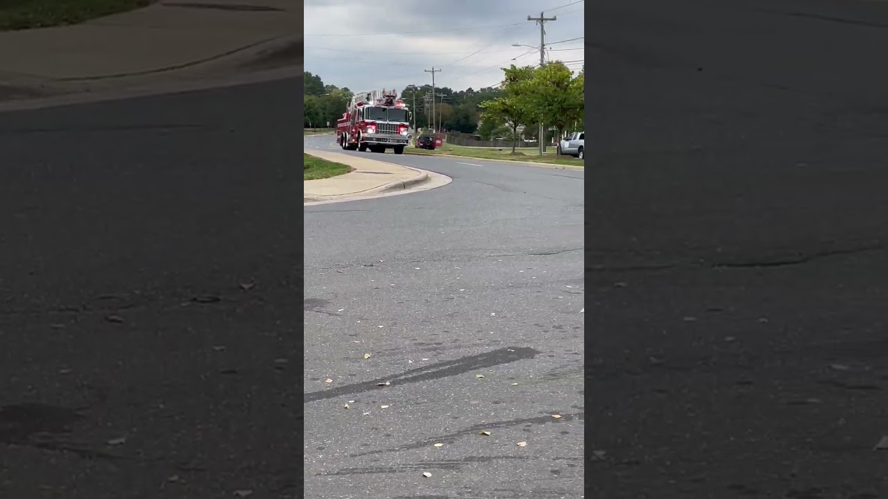 Ladder 24 responding to a cardiac arrest