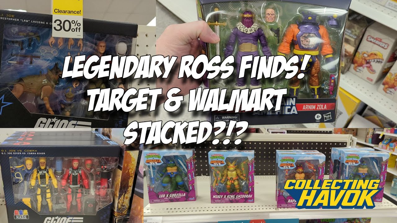 Охота на игрушки! | Дэдпул... Головы? Легенды в Ross! Wal-Mart и Target набирают обороты!!! #охот...