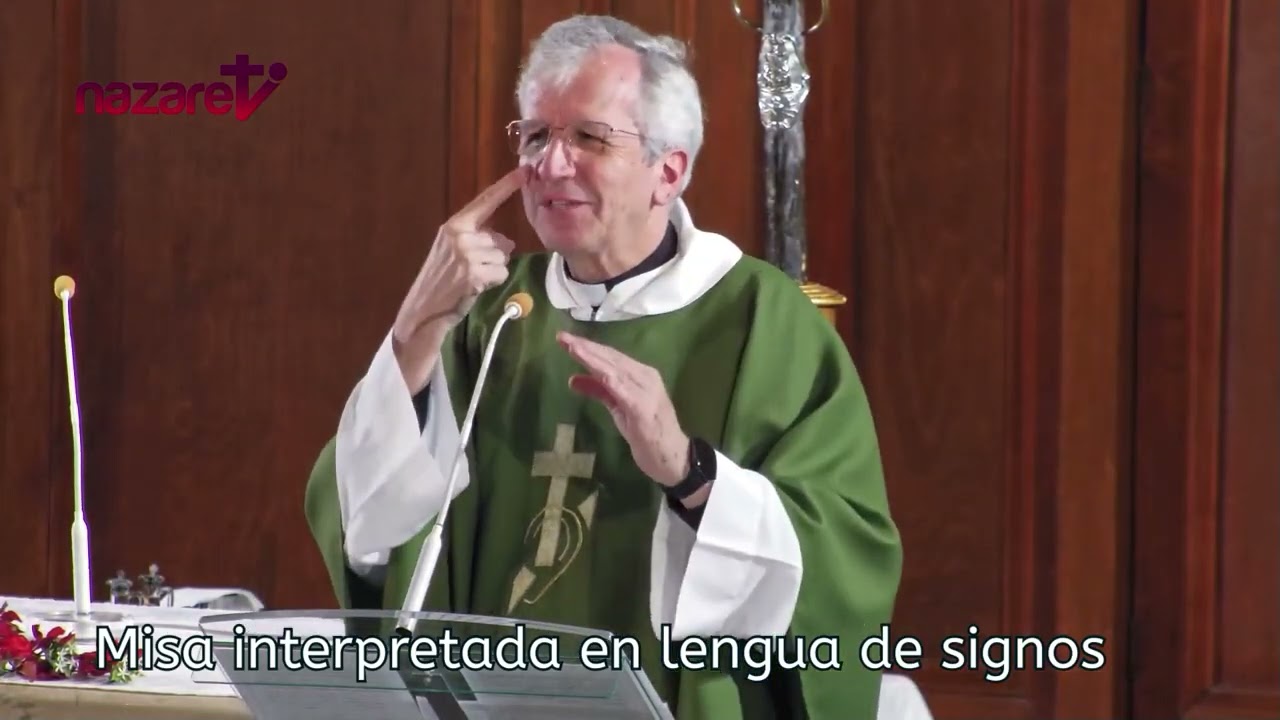 Santa Misa de hoy domingo 25 de enero de 2026. INTERPRETADA EN LENGUA DE SIGNOS