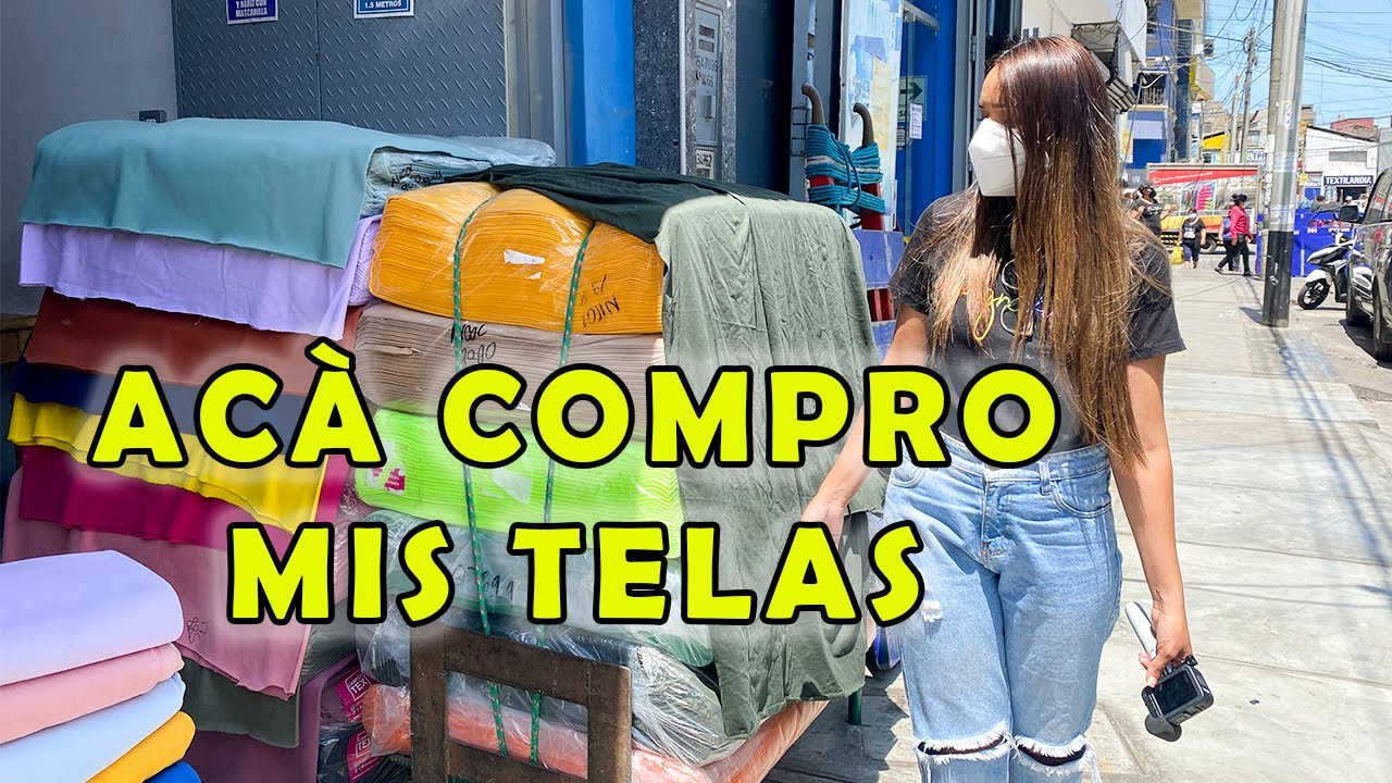 DONDE COMPRAR TELA EN GAMARRA , COMPARTO MIS CONFEECIONISTA Y PROVEEDORES / Antonella Caruci