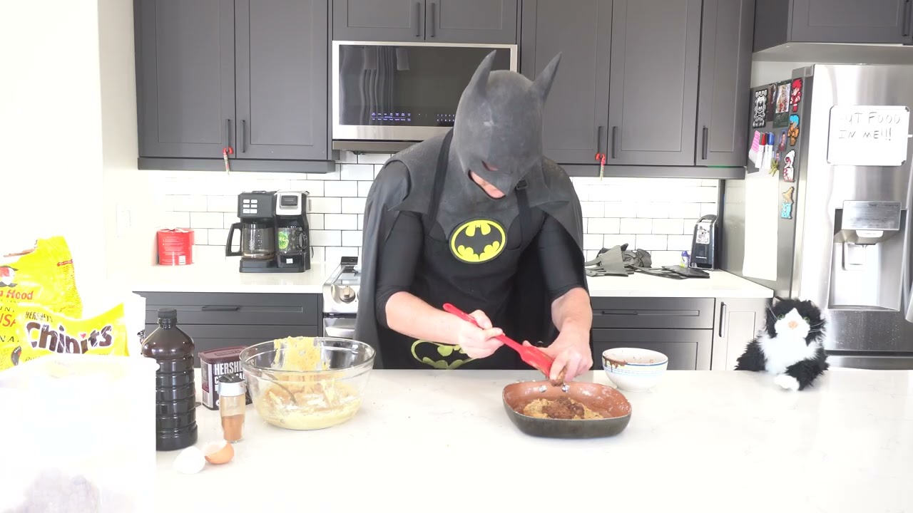 Batman Invents the Skillet Cookie Sandwich