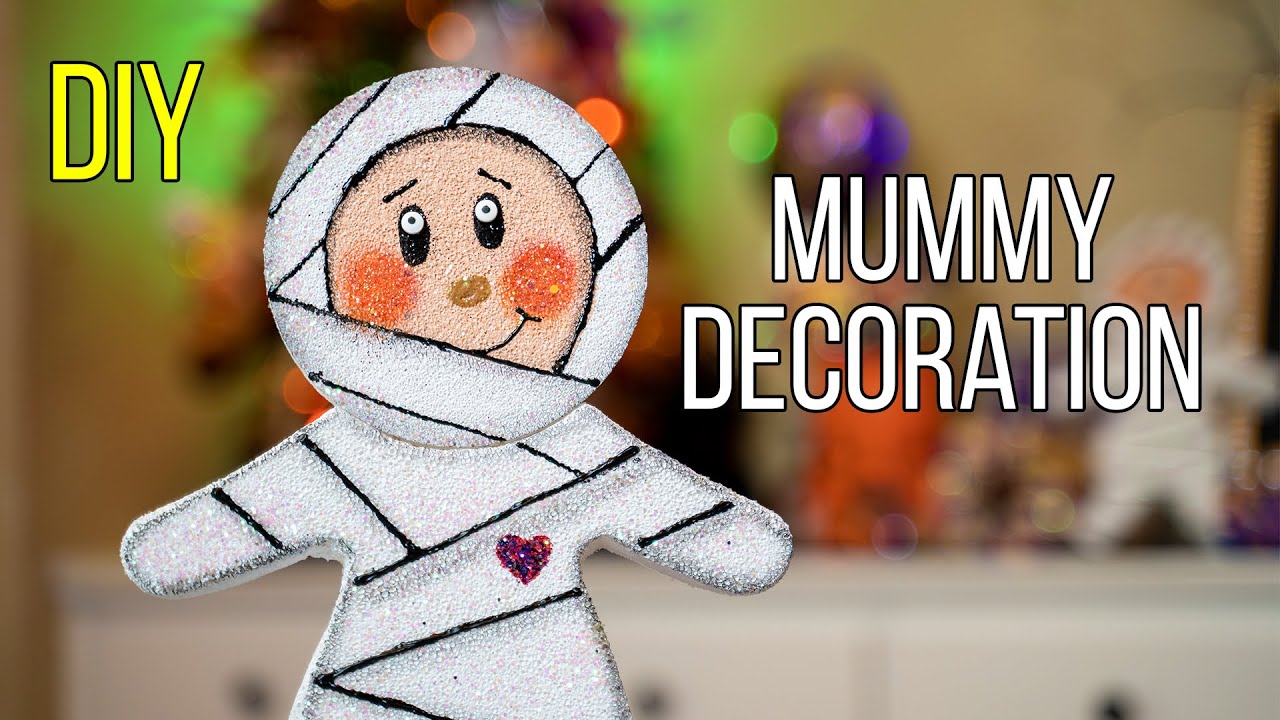 [Сделай сам] Очаровательная мумия на Хэллоуин [Выкройка включена] + ПОДАРОК