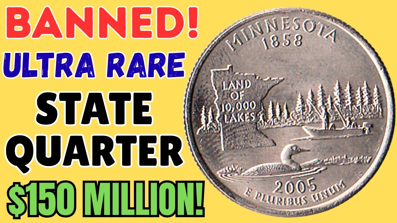 ULTRA RARE State Quarters Worth Money 💰 Millionaire Alert! 2017 P, 2008 D, 2005 D Coins!