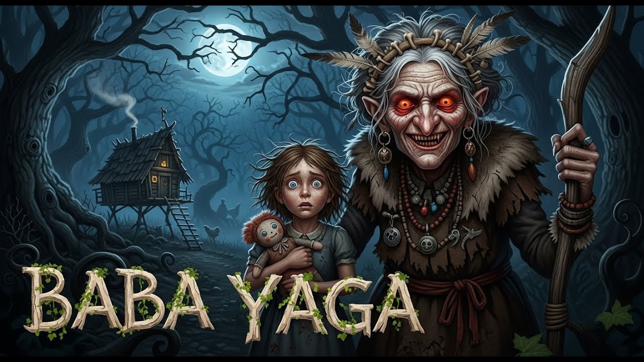 BABA YAGA &ndash; the REAL STORY of the FOREST WITCH 🌲| Halloween Stories | Slavic Folklore