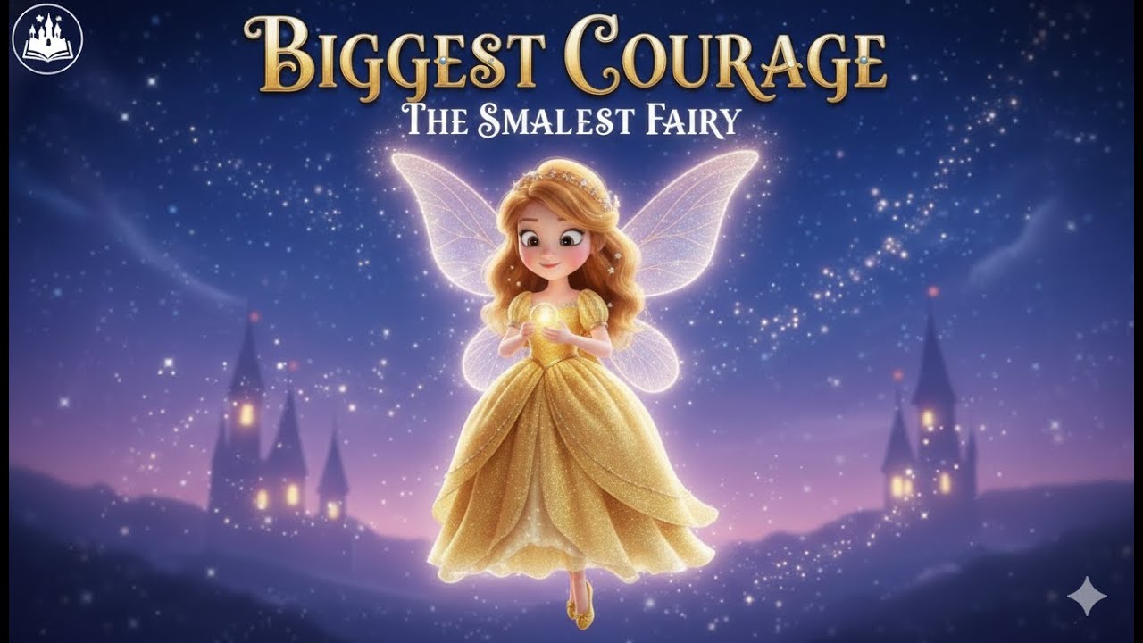 Tiny Fairy, Mighty Courage: A Magical Fairy Tale | Bedtime Story ✨