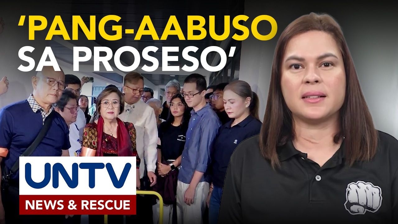 VP Sara, may reaksyon sa panibagong impeachment complaint laban sa kanya