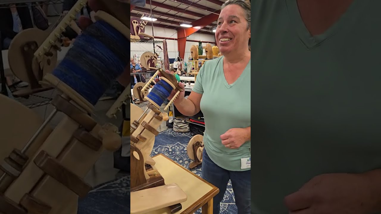 Athena Spinning Crafts Beautiful American Made Travel Wheels for Spinners on the Go