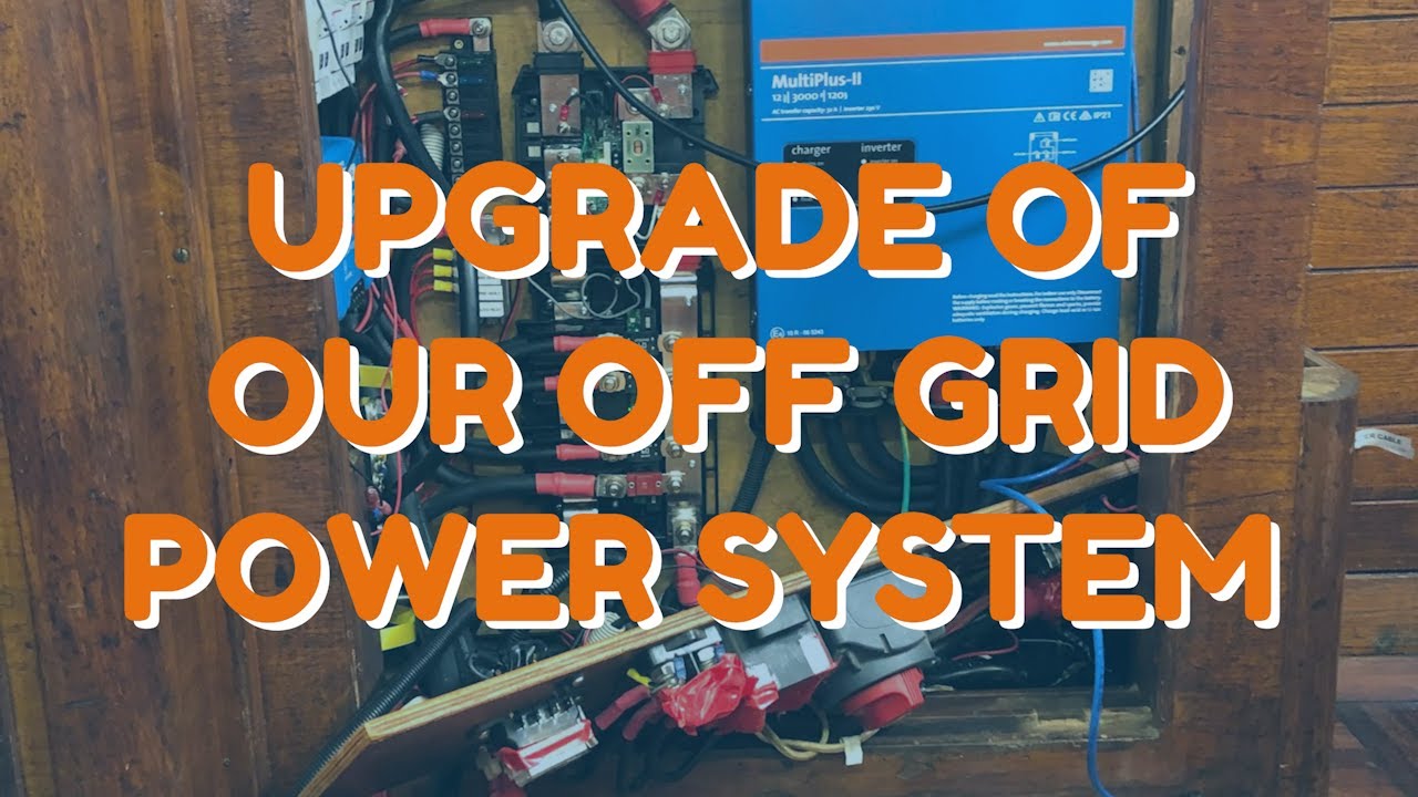 Upgrading our off grid power system in our 48ft yacht SV Awaitea with @Victron Energy & @Solar N Sat - Shervey Power Products