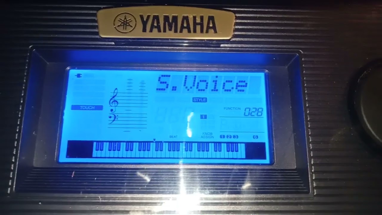 Yamaha psr 1400  bass set dan