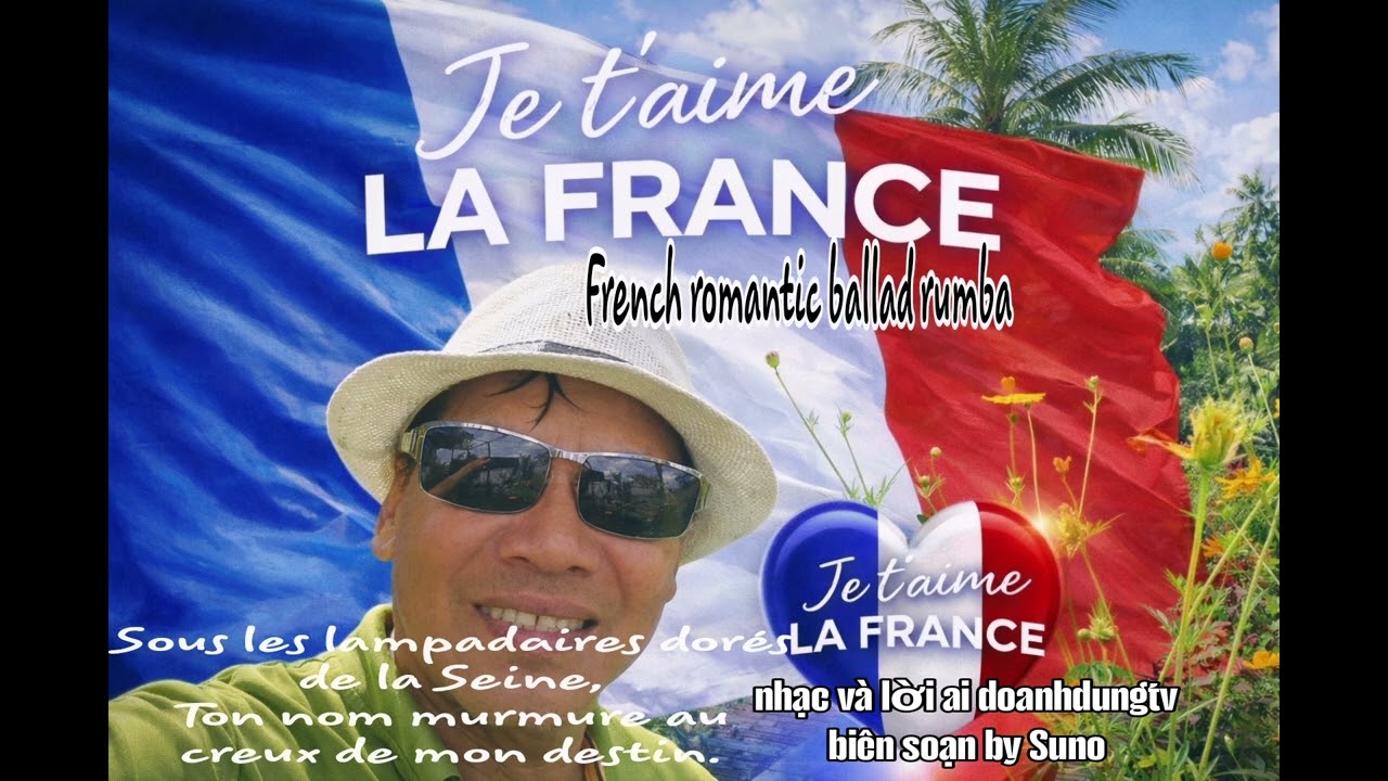 Je t’aime la France  tôi yêu nước Pháp 