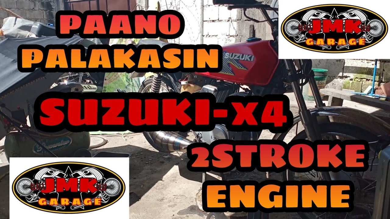 HOW TO PORT 2STROKE ENGINE// PORTING MY SUZUKI-x4