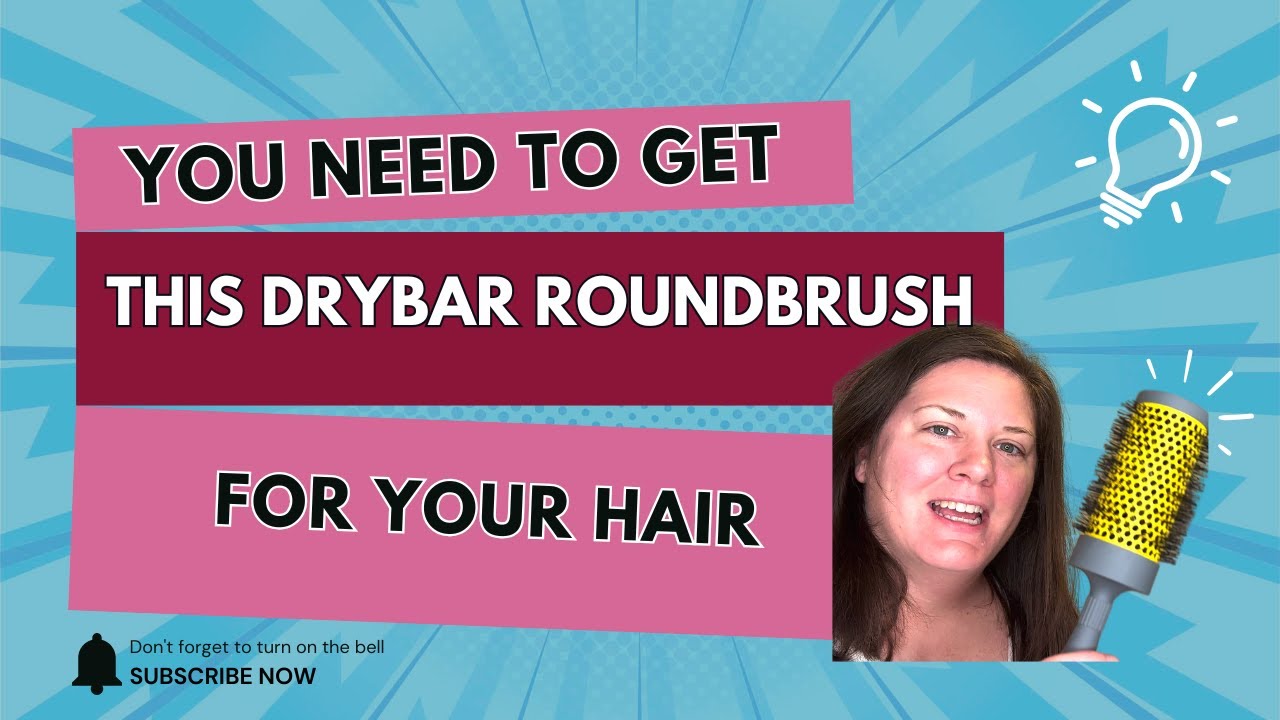 You need to get this DryBar roundbrush for your hair