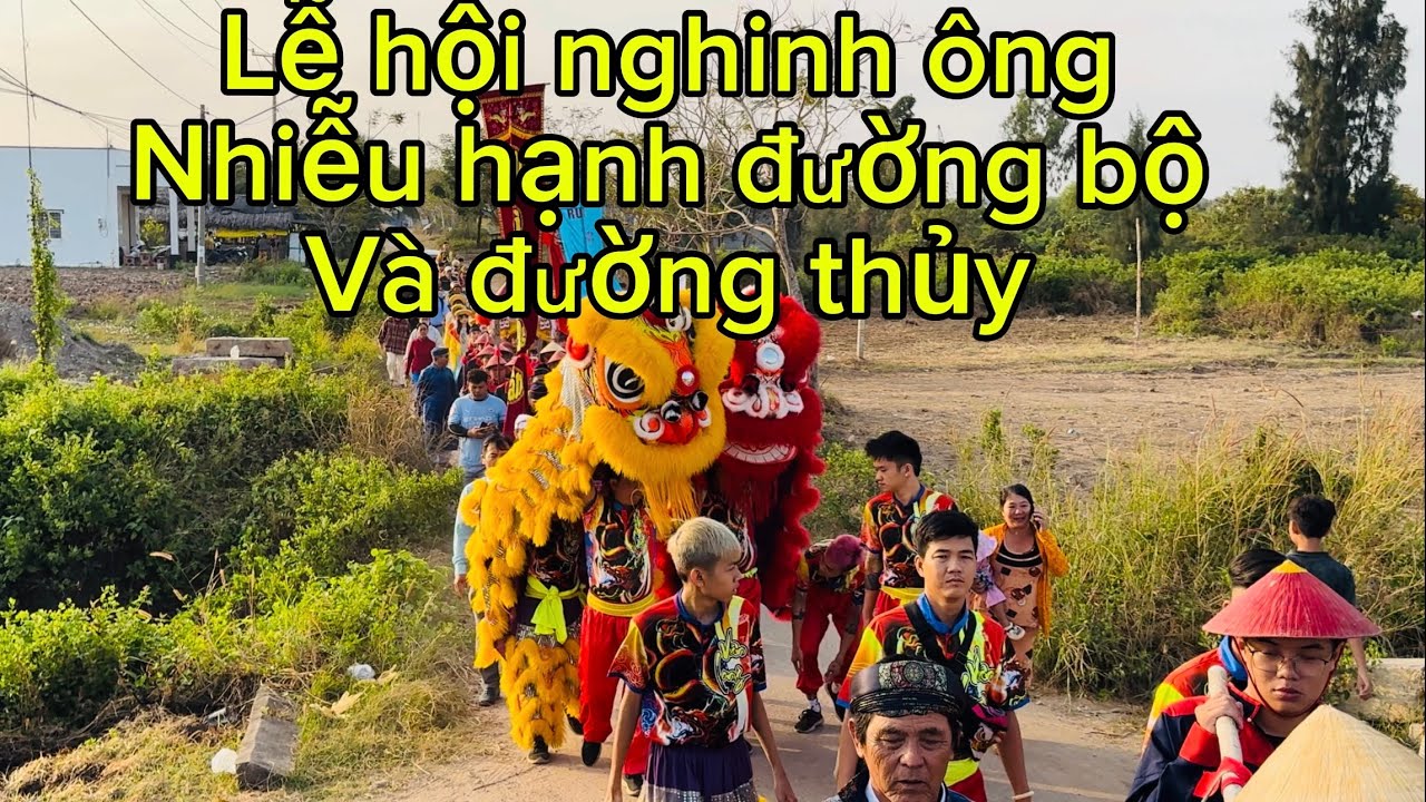 Lễ hội nghinh ông/ tại cống cái cùng bạc lieu đông vui náo nhiệt ( phần 2 )