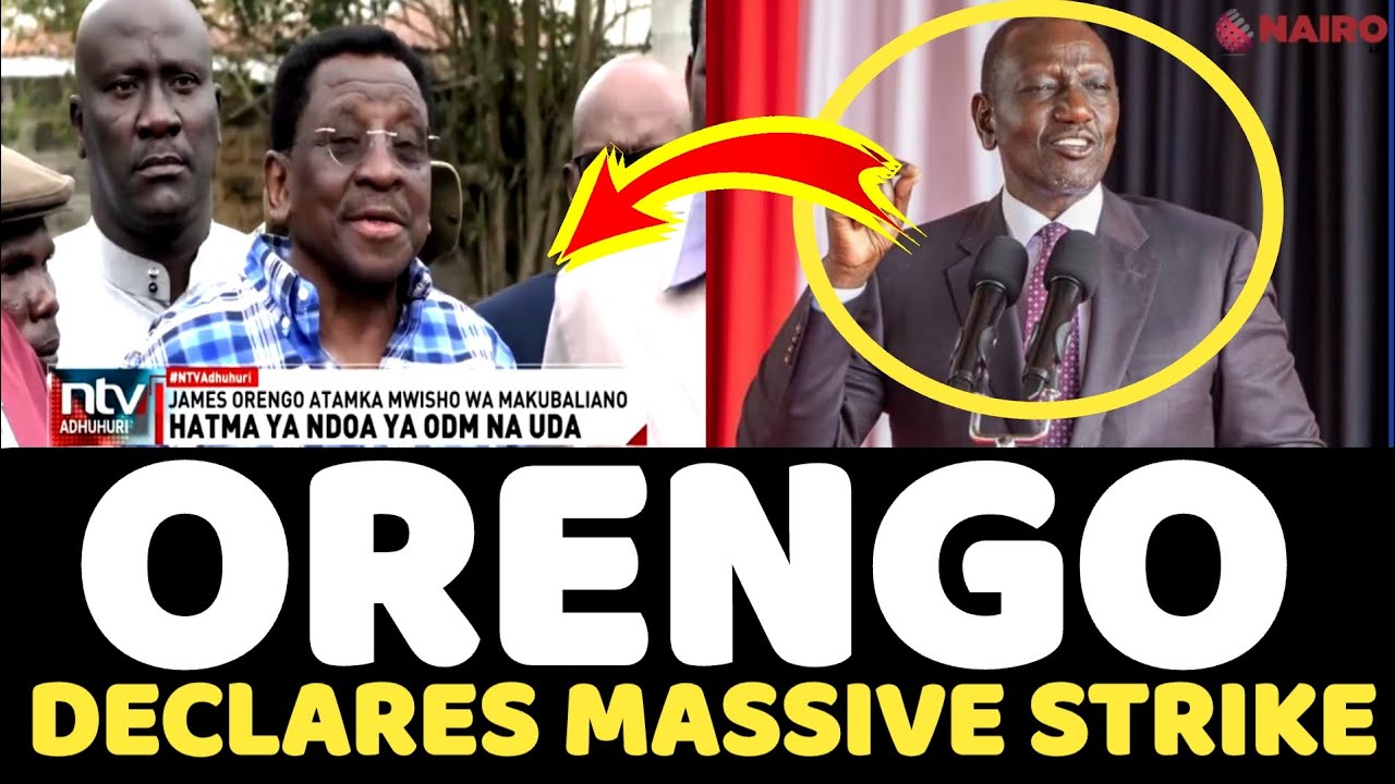 Total Shutdown! ORENGO Declares Hot War at Statehouse - It's Over for WANGA And OBURU 