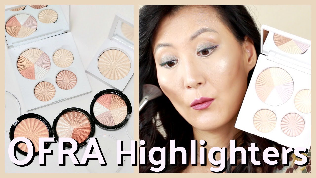 OFRA Highlighters - 오프라 하이라이터 종류, 발색, 비교