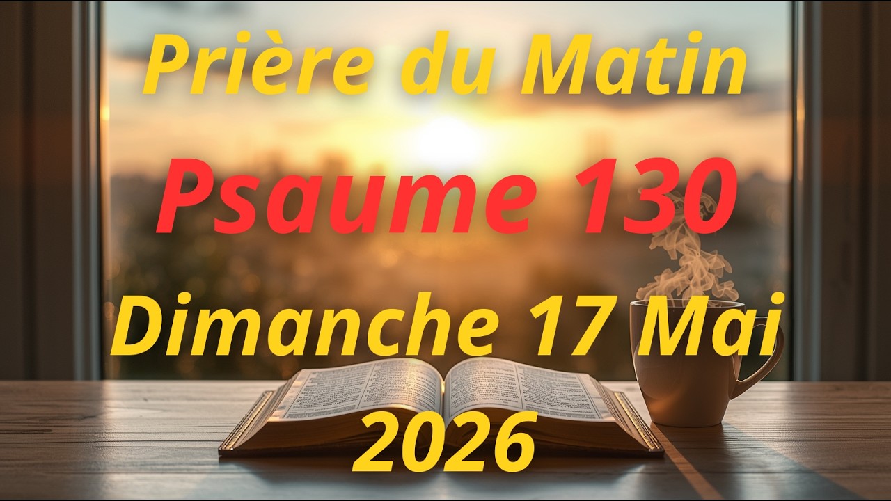 🙏 PRIÈRE DU MATIN -  Samedi 21 Février 2026 | Psaume 130 | Espoir, Rédemption & Délivrance Certaine
