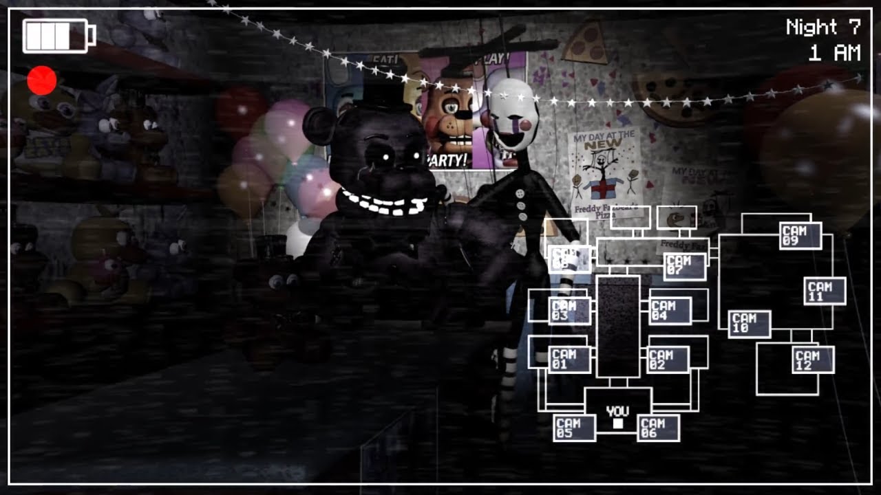 Marionette vs Shadow Freddy