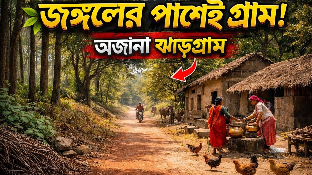 জঙ্গল ও গ্রামের অজানা গল্প  | Jhargram Travel Documentary