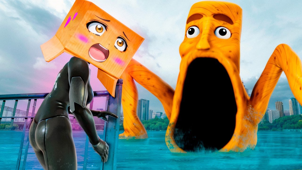 Boxy Woman LOVE SEA EATER BRAINROT 5 & Boxy Woman LOVE STORY! SAVE Boxy Woman in Gmod