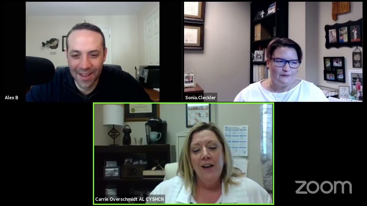 Sonia Cleckler and Dr. Carrie Overschmidt on Better Hearing and Speech Month