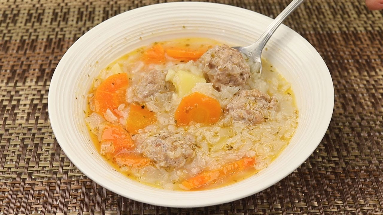 Самый вкусный суп с фрикадельками за 30 минут! Рецепт от моей бабушки!