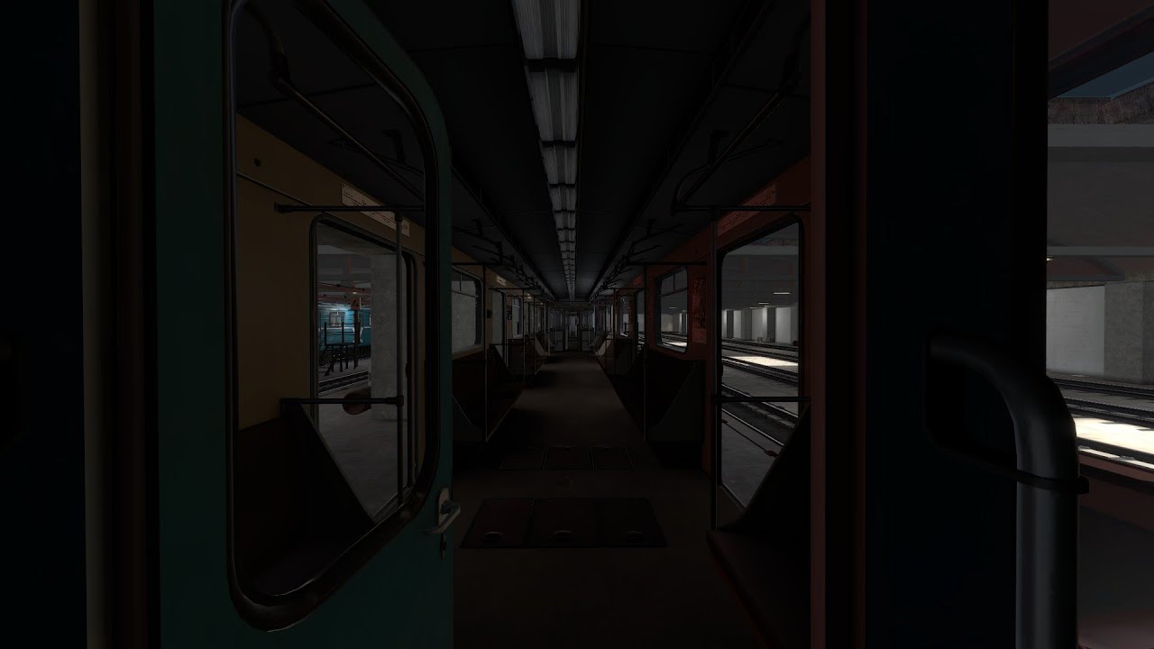 Metrostroi. Сервер Perzostroi. Девятая Масштабная по счету РП сессия на карте crossline_r199h!