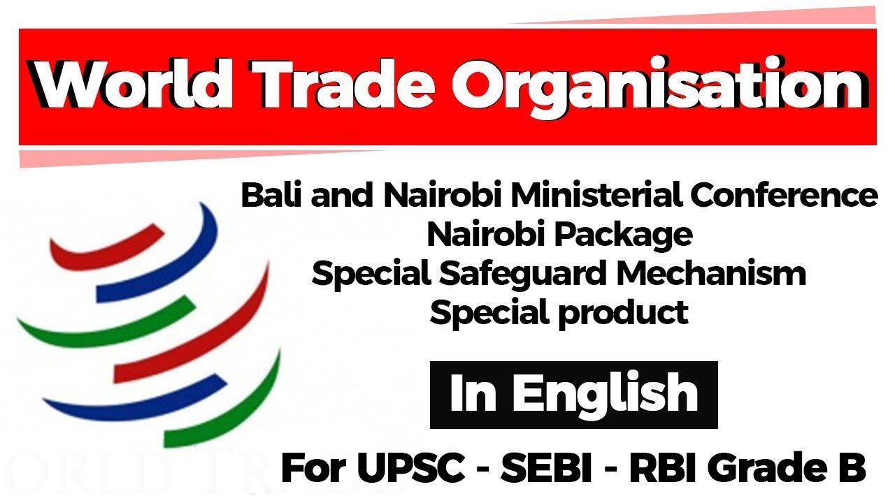 World Trade Organisation - Bali and Nairobi Ministerial Conference, Special Safeguard Mechanism