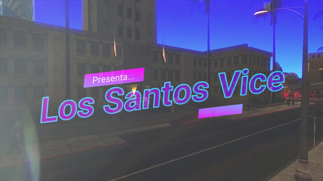 Los Santos Vice El mensaje sin terminar.