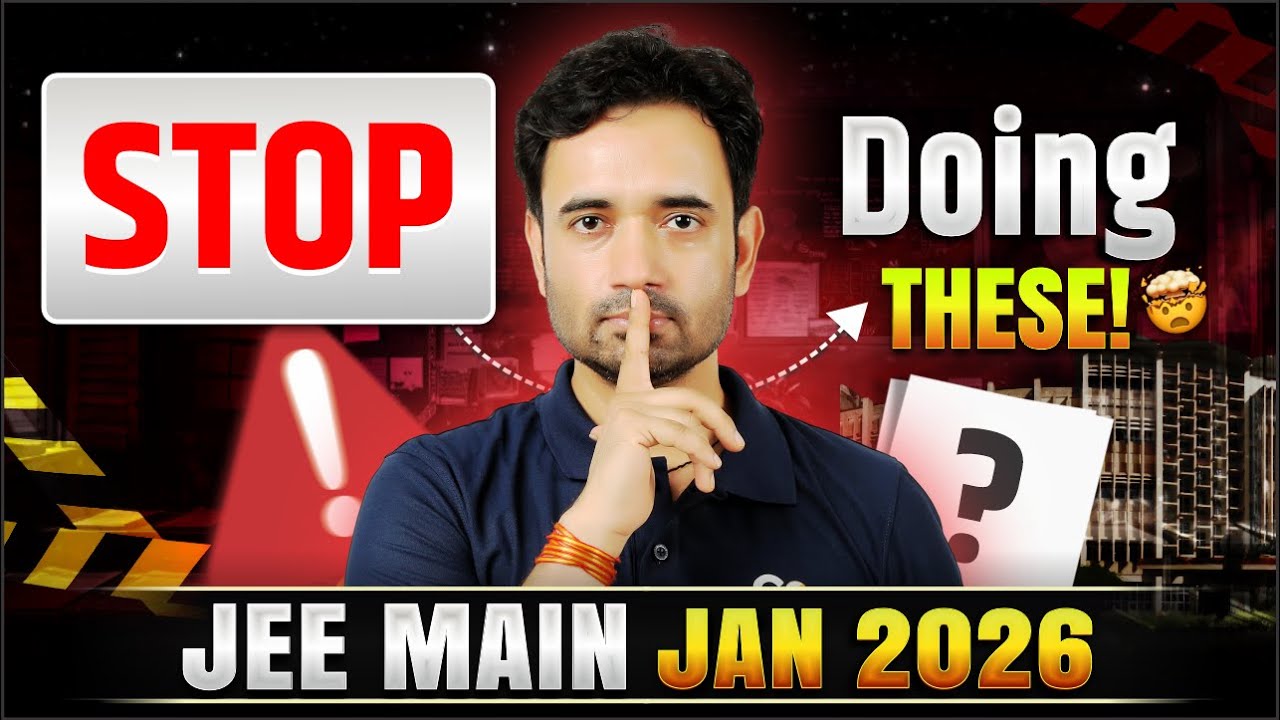 Every JEE 2026 Aspirant Is Doing THIS Wrong 😶 | 6 Mistakes to Avoid | ABJ Sir