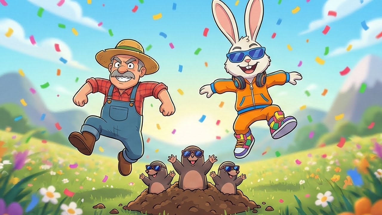 Królik Benio - Piosenka do Skakania dla Dzieci 🐰👟 | Pioseneczki