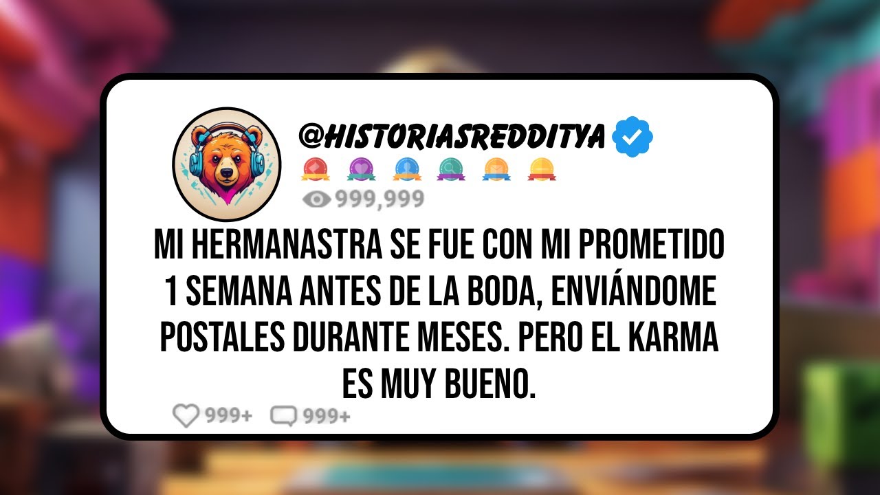 Mi HERMANASTRA se Fue con mi Prometido 1 Semana Antes de la BODA, Enviándome Postales Durante MES...