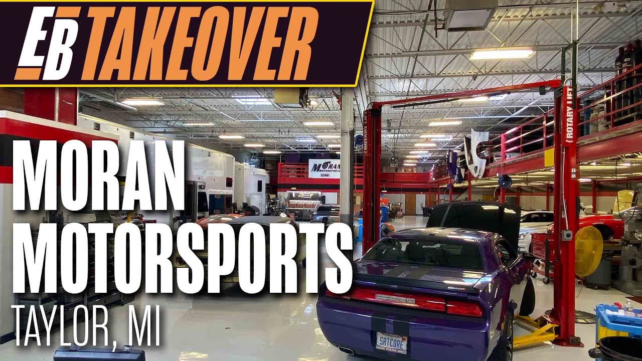 Внутри Moran Motorsports — одной из самых крутых и чистых мастерских по ремонту двигателей, котор...
