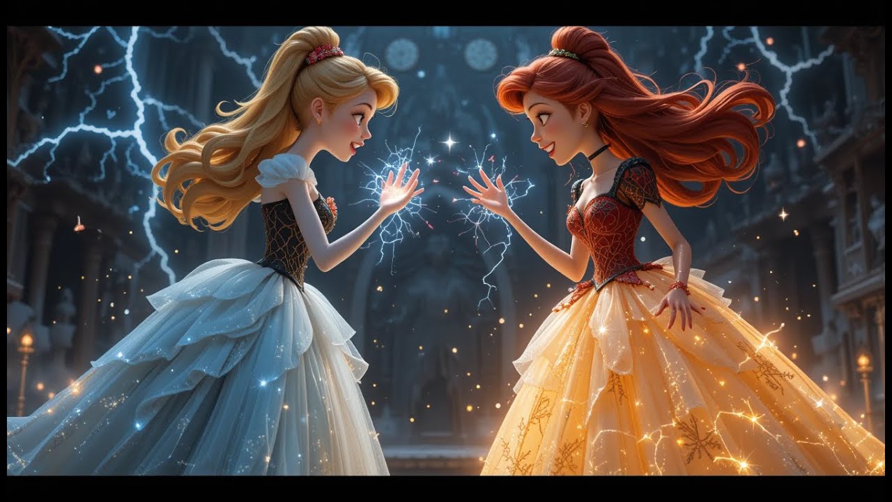 MULTIC AI.  "Cinderella’s Magical Escape | Bum Tak Tak Fun Adventure" 