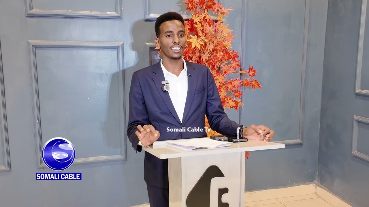 SHIR-JARAA’ID: Mid ka mid ah dhalinyaradii ka qeyb gashay doorashadii Qof iyo Codka ahayd .