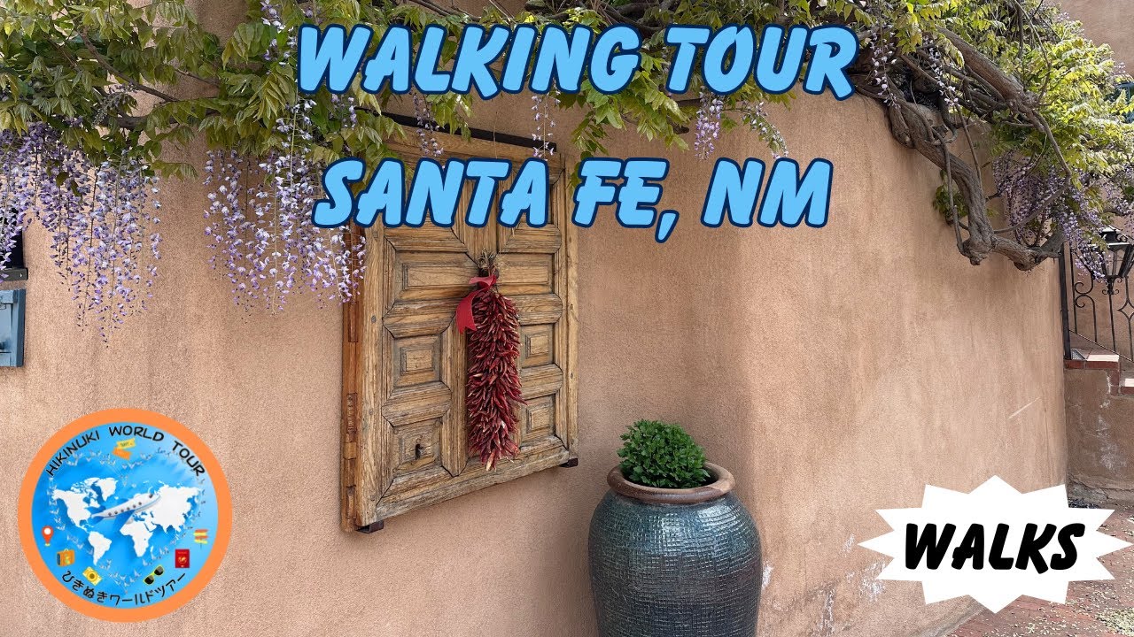 Walking Tour of Santa Fe with LaFonda Hotel, St. Francis Cathedral, Loretto Chapel, Plaza