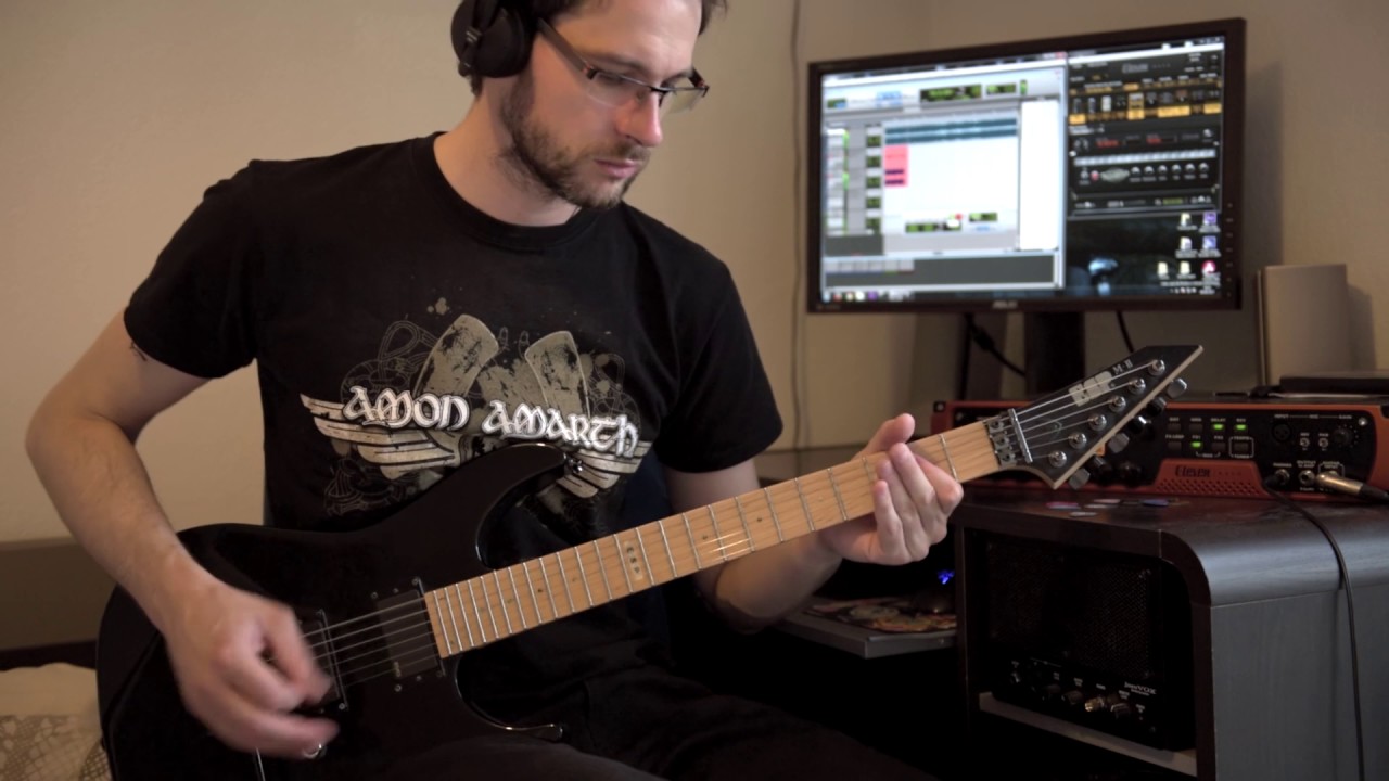 Amon Amarth  -  Gods Of War Arise (Eleven Rack guitar cover)