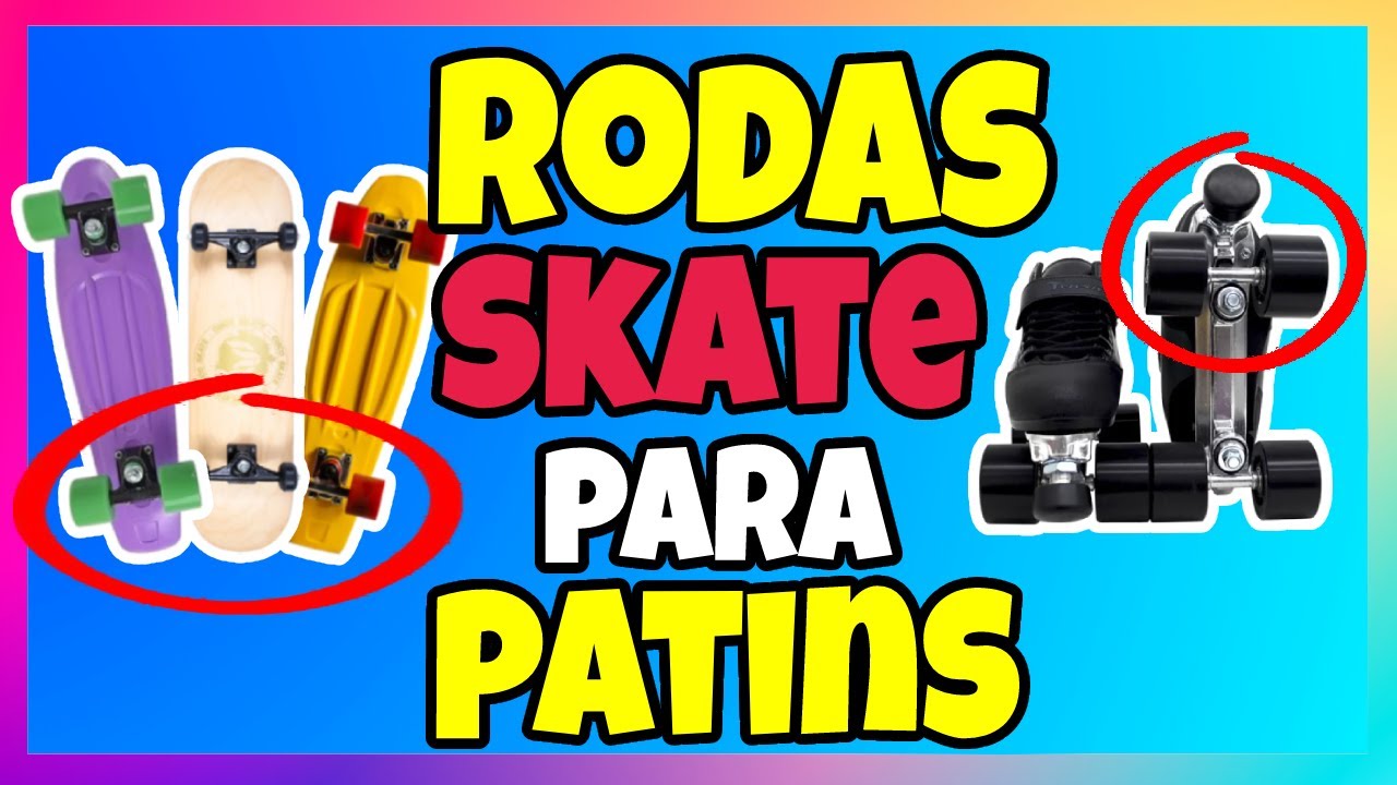 RODAS DE SKATE EM PATINS QUAD? PODE? SERVE? DICAS DE QUAD