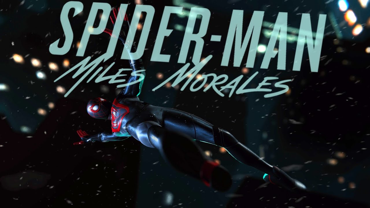 Lovely - Billie Eilish ft. Khalid | Relaxing Stylish Web Swinging to Music |Spider-Man Miles Morales