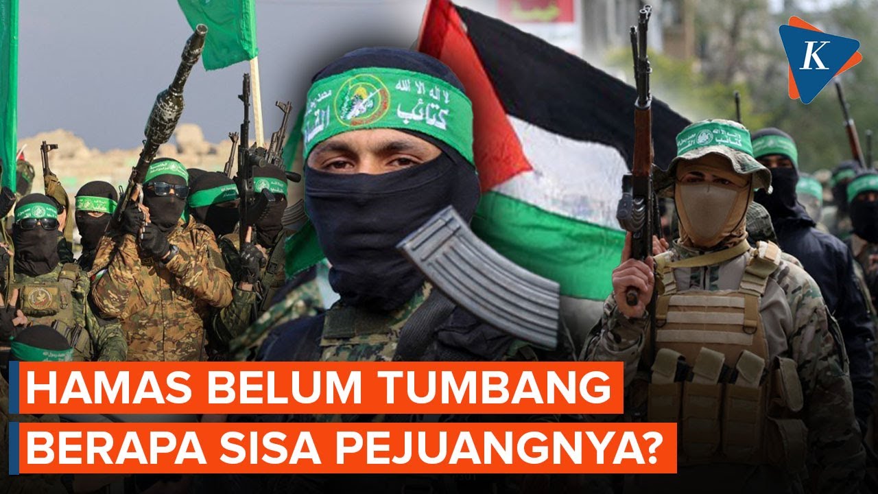 Hamas Melemah tapi Belum Tumbang, Berapa Sisa Pejuangnya?