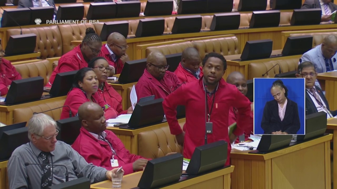 The People's Bae made Baleka Mbete blush