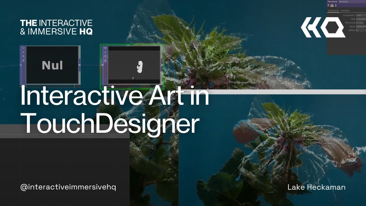 Interactive Art in TouchDesigner - TouchDesigner Tutorial 205