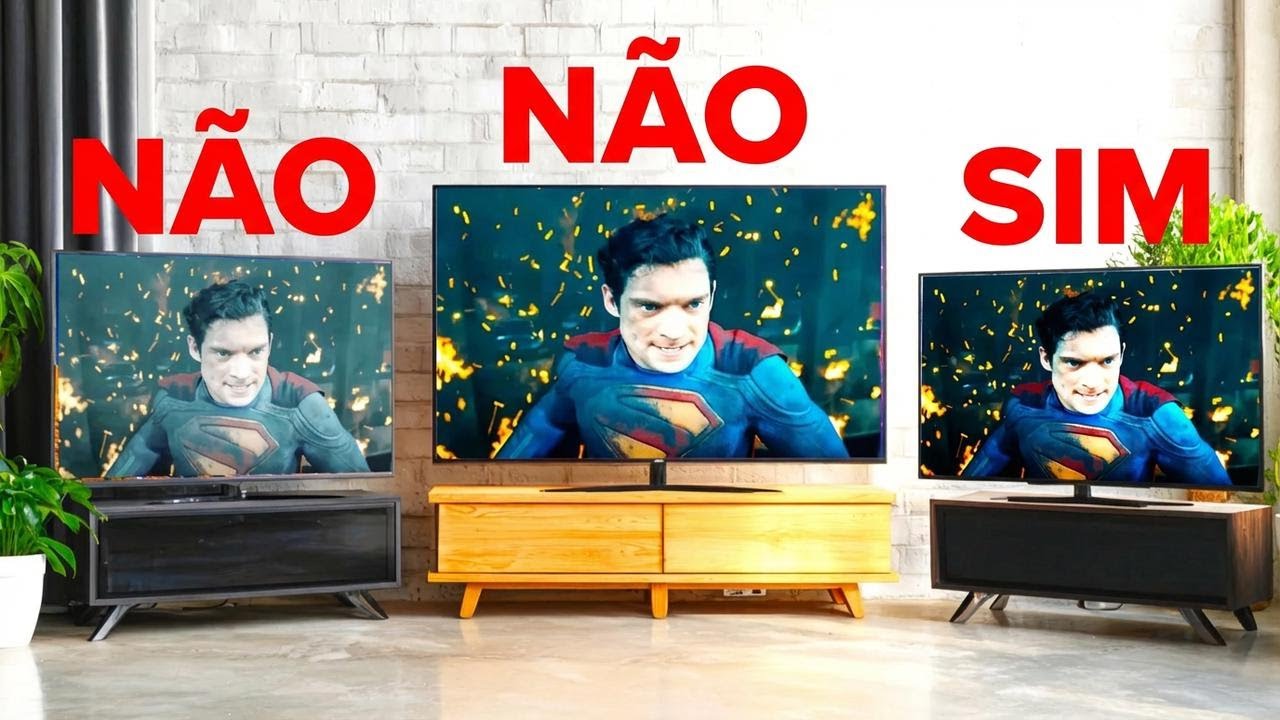 Qual TV escolher? OLED, QD-OLED, Mini-LED ou QLED? Saiba qual é a melhor pra você!